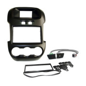 Moldura Ford Ranger Com Botão Xlt (Preta)