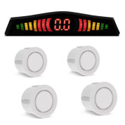 Sensor De Estacionameno 4 Pontos Mini - Branco
